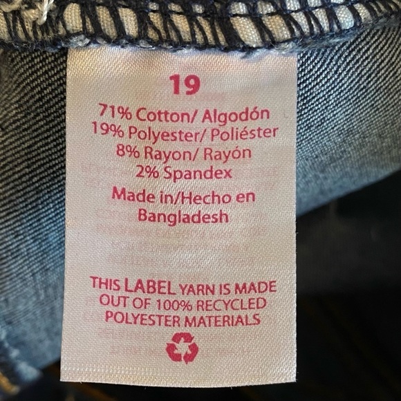 No Boundaries NOBO Plus size 19 juniors High Rise Skinny Curvy Dark Wash Jeans - Picture 9 of 10